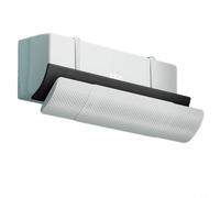 Honseadek Deflector de aire acondicionado ajustable, antisoplado directo, protector de viento, retráctil, salida de CA, cubierta de ventilación montada en la pared para control de temperatura ambiente
