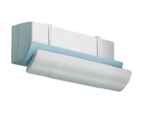 Honseadek Deflector de aire acondicionado montado en la pared, deflector de viento extensible, deflectores antiviento, parabrisas anti soplado directo, cubierta de ventilación del acondicionador