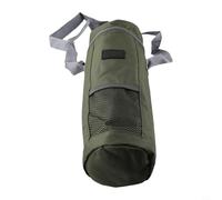 Honseadek Enfriador térmico para acampar al aire libre, 1. Bolsa cilíndrica con capacidad para botella Oxford de agua y senderismo, 5 l/2 l, aislamiento de hombro (verde)