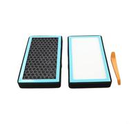 Honseadek Filtro de aire acondicionado HEPA con carbón activado para modelo 3 y modelo Y | Filtro de aire de cabina compatible con versiones nuevas y antiguas