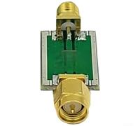 Honseadek Filtro de paso de banda de frecuencia central de 1575 MHz, ancho de banda de 20 MHz, alta supresión de señal, baja pérdida de inserción, diseño compacto de 44 x 15 x 10 mm (padre y madre)