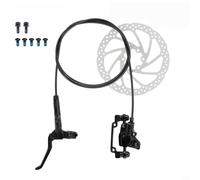 Honseadek Freno Disco Hidráulico para delantero MTB 1000mm Freno Disco | Aluminio anodizado, ligero, para resistencia , color negro, hidráulico(5)