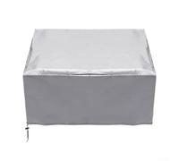 Honseadek Funda protectora impermeable de tela Oxford antiestática para impresoras de inyección de tinta, funda protectora plateada para impresoras de oficina en casa (45 x 45 x 30 cm)