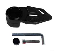 Honseadek Gancho de equipaje de motocicleta para almacenamiento lateral, accesorios de motocicleta de aleación de aluminio con ajuste de alta universalidad, rojo/negro/azul/plateado (paquete de 1