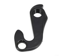 Honseadek Gancho trasero de aluminio para bicicleta de trekking y motobecane, adaptador de montaje de marco protector con rosca precisa, negro