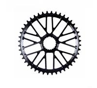 Honseadek Gr01 - Plato de bicicleta 40T/42T/44T con desplazamiento de -3 mm | Construcción de aleación de aluminio 7075 de calidad, para bicicleta de montaña y grava, diseño de dientes anchos y estrechos