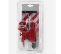 Honseadek Guía de afilador de cadena para lima de motosierra, herramienta de afilado de cadena de metal con amplia compatibilidad, tamaño compacto, marco rojo