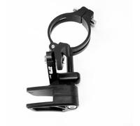 Honseadek Guía de cadena de bicicleta para bicicleta de disco de carretera, protector de desviador delantero de plato único, cadena de aleación de aluminio 6061, dispositivo tipo bloqueo para evitar