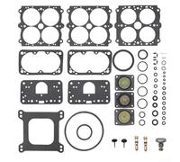 Honseadek Holley 4150 - Kit de reparación de carburador de alto rendimiento al vacío secundario 600 650 750 CFM, juego de juntas de reconstrucción de carburador para restauración del sistema de