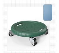 Honseadek Home Fitness - Rueda abdominal silenciosa, entrenador de núcleo con agarre antideslizante, disco ergonómico de ejercicio de gimnasio para entrenamiento de construcción muscular de estómago