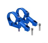 Honseadek Horquilla de doble hombro ligera de montaje directo para | Conector 6061 Aleación de aluminio 52mm Manillar Interfaz para MTB Downhill Racing Off-Road Cycling