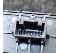 Honseadek Interruptor de freno de estacionamiento eléctrico para Qashqai J11 / T32 - Reemplazo de botón de freno de mano, control de freno interior de coche de plástico negro,