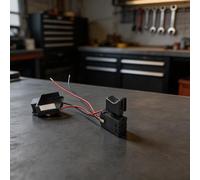 Honseadek Interruptor de gatillo 16A 5E4 para soplador eléctrico de batería de litio de 21 V, controlador variable infinito de 7,2 a 24 V CC, pieza de repuesto de metal (A)