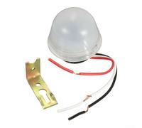 Honseadek Interruptor de sensor de luz CC/CA impermeable de 12 V para control automático de controlador fotoeléctrico 10 A, carga máxima Ip65 - Al aire libre día/noche para calle La