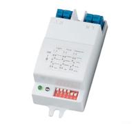 Honseadek Interruptor de sensor de movimiento de microondas de 5,8 GHz, detección de cuerpo humano de 360 grados, CA 220 V-240 V, módulo de control de luz LED, rango de 8 m, retardo ajustable