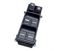 Honseadek Interruptor maestro de ventana eléctrica para Honda Accord 03-07 | 23 pines, 35750-SDA-H07, LHD, material de policarbonato ABS negro, reemplazo directo para control del lado del conductor