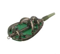 Honseadek Juego de aparejos de terminal de alimentador, sistema de cebo de pesca de carpa en línea con diseño aerodinámico (20 g)