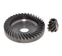 Honseadek Juego de engranajes de metal para Metabo WEA17-125, pieza de amoladora angular rápida 316054990, kit de mantenimiento de taller de engranajes de transmisión de repuesto