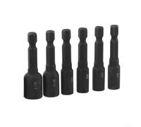 Honseadek Kit de adaptador de enchufe de rosca profesional M4-M12 con barra de extensión hexagonal de 1/4 pulgadas, soporte de portabrocas de acero para proyectos de bricolaje, herramientas de taller