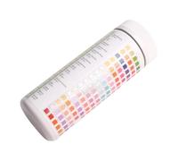 Honseadek Kit de prueba de agua potable 16 en 1 para el hogar, piscina, spa y acuario, 50/100 tiras de prueba de agua con cuentagotas y tubo de ensayo, compatible con estándar (100 piezas)