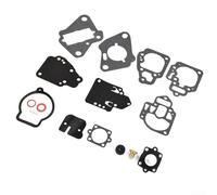 Honseadek Kit de reparación de carburador con juego de juntas 1395-97611 para motores fueraborda Mercury 6-25 HP de 2 cilindros, compatible con modelos Mariner