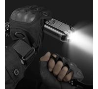 Honseadek La mayoría de 100000 lúmenes LED USB potente linterna LED recargable con zoom