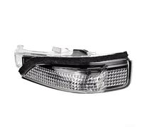 Honseadek Lente indicadora de espejo retrovisor derecho ABS negro transparente compatible con Auris 2013-2018, Avensis 2015-2018, para C-HR 2016-2020