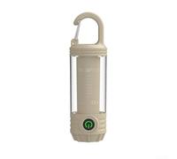 Honseadek Linterna de camping, linterna LED, luz recargable USB, lámpara portátil para tienda de campaña, antorcha de señal, equipo de senderismo al aire libre, luz nocturna de pesca, haz rojo blanco