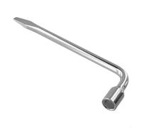 Honseadek Llave de tuerca de rueda de 17/19/21 mm, mango telescópico resistente, herramienta de reparación de neumáticos de automóvil, construcción de acero 45#, herramienta manual profesional