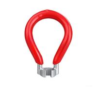 Honseadek Llave para radios de bicicleta | Se adapta a pezones de 3,2 mm, 3,3 mm, 3,5 mm, cuerpo de acero de calidad con revestimiento antideslizante
