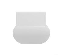 Honseadek Mango elevador de tapa de inodoro, herramienta higiénica para asiento de baño con agarre antideslizante, manos de material de PC, palanca sanitaria para el hogar moderno (blanco)