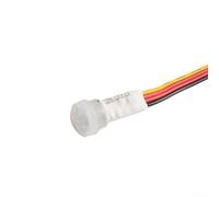 Honseadek Mini módulo de sensor de movimiento PIR para tira LED, interruptor detector de infrarrojos, voltaje amplio de CC 3-24 V, ángulo de detección de 120°, rango de 0 a 8 m, retardo de 30 segundos