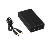 Honseadek Mini UPS Energía ininterrumpida, suministro de batería de respaldo, con función de transferencia de corriente PCB, banco de energía CC 12V 2A, para enrutador WiFi de cámara