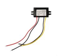 Honseadek Módulo convertidor reductor Dc15 a coche de 60 W CC 12 V de navegación 5 A, regulador de fuente de alimentación hermético con clasificación para Ip68 40 V a alarmas (CC 24 V a 12 V 1 A 12 W)