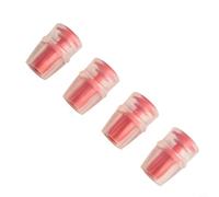 Honseadek Paquete de 4 válvulas de mordida de repuesto de silicona para botellas de agua de ciclismo y vejigas de hidratación, boquilla suave para deportes al aire libre (rojo)