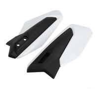 Honseadek Paramanos de moto de cross PP cubierta de manillar de plástico, para Surron Light Bees & Bees Electric Motorcycle Protection Against Wind Debris Black White