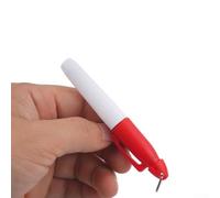 Honseadek Pen Having - Bola de gancho impermeable profesional para 90 x 12 mm, 11 colores, accesorios de marcador, tinta de alineación para colgar, secado rápido (rojo)