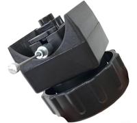 Honseadek Perilla magnética de resistencia para bicicleta estática | 73 mm, ajuste de 8 marchas, construcción de plástico, para gimnasio en casa, entrenamiento de fitness