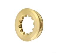 Honseadek Perno de manivela, para bielas FC-M9100, tornillo de cadena doble de aleación con pasador interior de 3 mm más largo, fácil instalación, negros rojo dorado multicolor (B-oro)