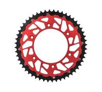 Honseadek Piñón trasero de aleación para motocicleta Crf150f 48 aluminio 52t acero Cr125r para bicicleta Dirt para Plus Crf250x (52T)