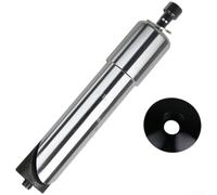 Honseadek Plegable para núcleo de vástago de bicicleta y extensor de horquilla para tubo de cabeza de 28,6 mm, adaptador de aleación de aluminio para horquilla delantera de 22,2 mm y 25,4 mm (25,4 mm