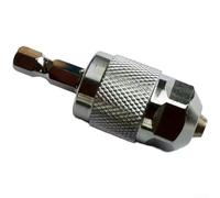 Honseadek Portabrocas de aleación de acero de 1,5 a 6,5 mm con vástago hexagonal para mini amoladora eléctrica de 3,6 mm, abrazadera de tres mandíbulas autocentrante para tareas de perforación de alta