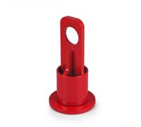 Honseadek Quinta rueda para soporte de elevación de enganche 14,6 x 7,6 x 5 | Gancho rojo de la remolque de la aleación de aluminio, construcción del metal de la calidad para la elevación de la grúa