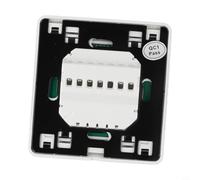 Honseadek Sensor de programación de 7 días y blanco sobre el suelo con termostato de calefacción externa integrada para pantalla táctil programable (3 A)