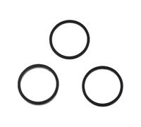 Honseadek Separadores Bicicleta 28.6mm para Ajuste Altura Personalizado | Aluminio 6061 mecanizado CNC, ajuste para preciso 28.6mm, acabado plateado, compatible MTB ruta(A)