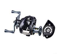 Honseadek Sistema de freno magnético 5+1BB, carrete de pesca 7.2:1, relación de engranaje, arrastre de 8 kg (volante izquierdo)