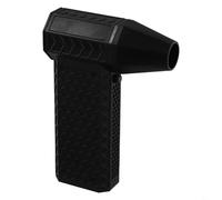 Honseadek Soplador de aire de mano inalámbrico 130000RPM 200W sin escobillas Motor de carga para el interior del coche Oficina en casa Teclado Polvo Limpieza de escombros Negro