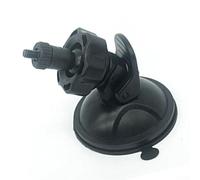 Honseadek Soporte de grabadora montado en coche con soporte giratorio ajustable de 180 grados y rotación de 360 grados para soporte de ventosa de cámara de salpicadero, base de ventosa pequeña