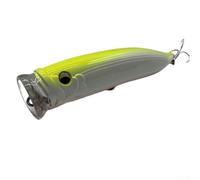 Honseadek Surf Casting Señuelo de pesca Top Agua Duro Señuelos Agua Salada Flotante Atún Popper para Rayas Bass Roosterfish Long Distance Cast(5)
