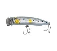 Honseadek Surf Casting Señuelo de pesca Top Agua Duro Señuelos Agua Salada Flotante Atún Popper para Rayas Bass Roosterfish Long Distance Cast(6)